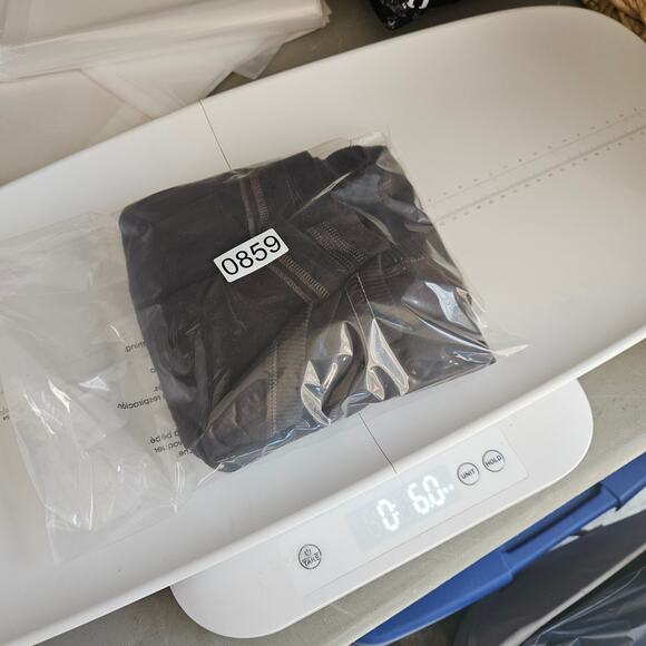 Y2K Abercrombie & Fitch Deep V Long Sleeve Tee Brown Stretch Pocket Top Size L - Picture 7 of 7